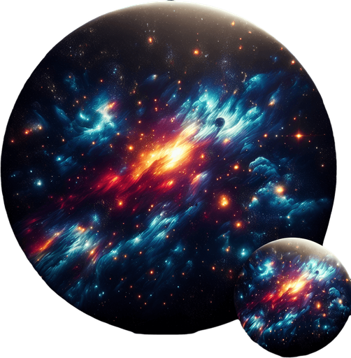 Realistic space.
Single Game Texture.  In-Game asset.  2d.  Blank background.  High contrast.  No shadows