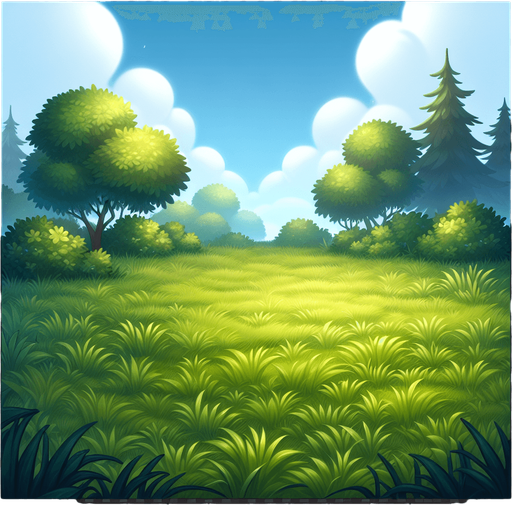 grass.
Single Game Texture. In-Game asset. 2d. Blank background. High contrast. No shadows.