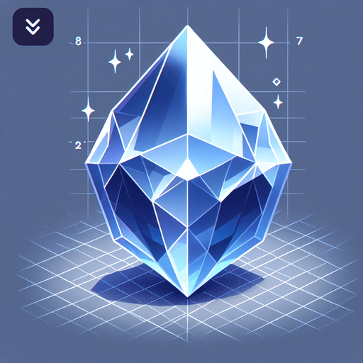 low geometry style，sence，crystal.
Single Game Texture. In-Game asset. 2d. Blank background. High contrast. No shadows.