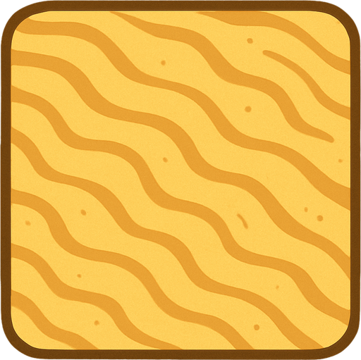 sand tile on top viewing.
In-Game asset.  2d.  High contrast.  No shadows