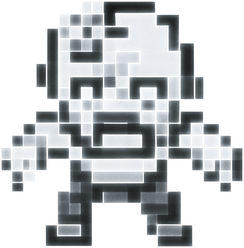 Cámbialo a color neon blanco retro