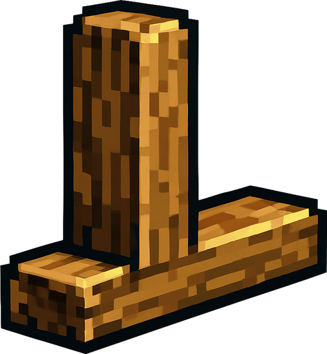 Una madera separadora de estantería pixel art estilo metal slug vista de perfil
In-Game asset.  2d.  High contrast.  No shadows