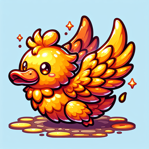 duck_revive_in_game_over.
Single Game Texture. In-Game asset. 2d. Blank background. High contrast. No shadows.