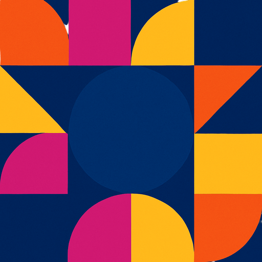 Shapes bg.
In-Game asset.  2d.  High contrast.  No shadows