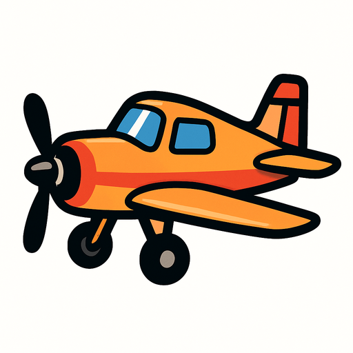 Plane.
In-Game asset.  2d.  High contrast.  No shadows