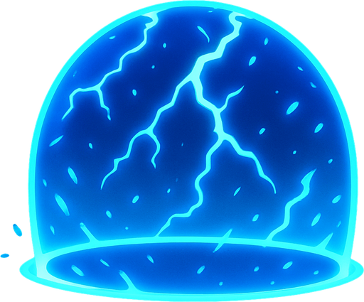 force feild.
In-Game asset.  2d.  High contrast.  No shadows