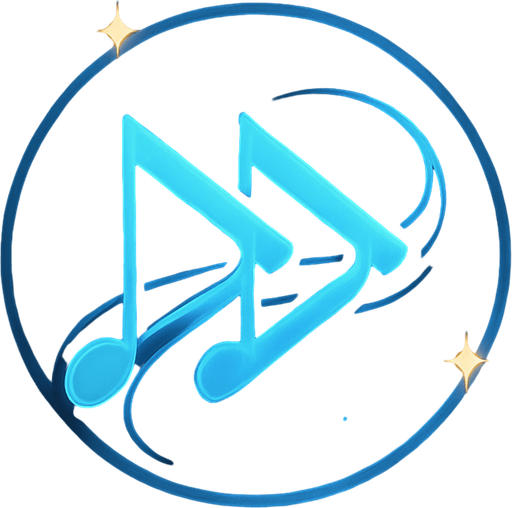 Design an icon for an Auto Start Wave toggle in a fantasy tower defense game set in a haunted concert hall. The icon should represent automatic wave progression using a musical or magical theme.

Main element: a stylized fast-forward symbol (⏩) or two angled arrows, designed from musical elements like overlapping notes, metronome arms, or flowing sheet music.

Optional overlay: a glowing circle, enchanted loop, or small play symbol to suggest automation.
Use glowing magical accents (blue, gold, or purple) and keep the shape elegant, readable, and consistent with the orchestral UI.

Icon must be square (256×256 px), readable at small sizes, and include no text.
Provide two visual states:

Enabled: glowing softly with animated sparkles or highlights.

Disabled: desaturated or dimmed, with no glow.

Style: clean fantasy UI, matching a mystical and musical battlefield interface..
In-Game asset.  2d.  High contrast.  No shadows