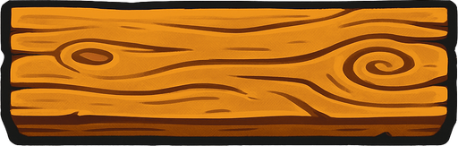 wood platform 200x20.
In-Game asset.  2d.  High contrast.  No shadows
