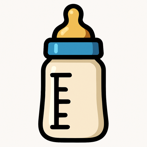 Biberon.
In-Game asset.  2d.  High contrast.  No shadows