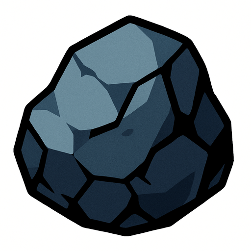 Taş.
In-Game asset.  2d.  High contrast.  No shadows