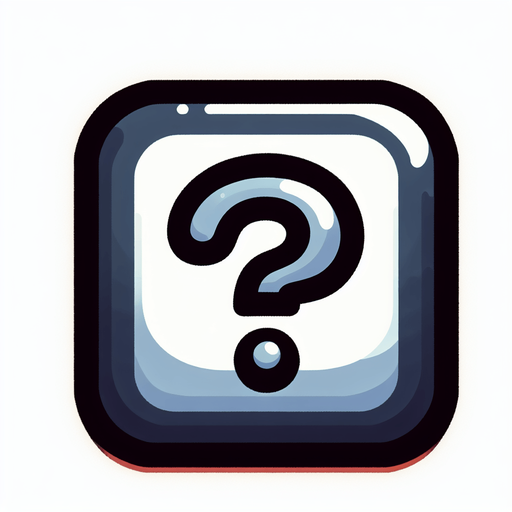 a speech bubbly with a question mark, cartoon Single Game Texture. In-Game asset. 2d. Blank background. High contrast. No shadows.
