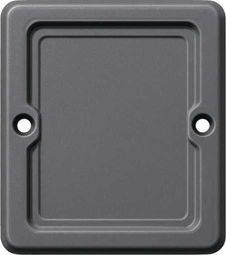 realistic, plastic, gray, rectangular.
In-Game asset.  2d.  High contrast.  No shadows