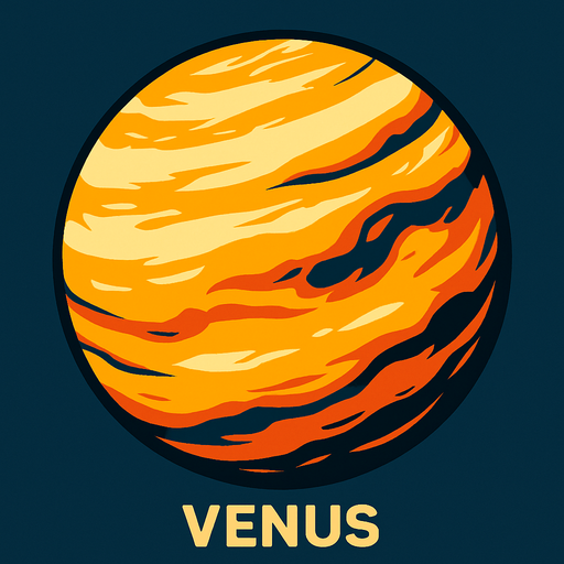 Venus.
In-Game asset.  2d.  High contrast.  No shadows