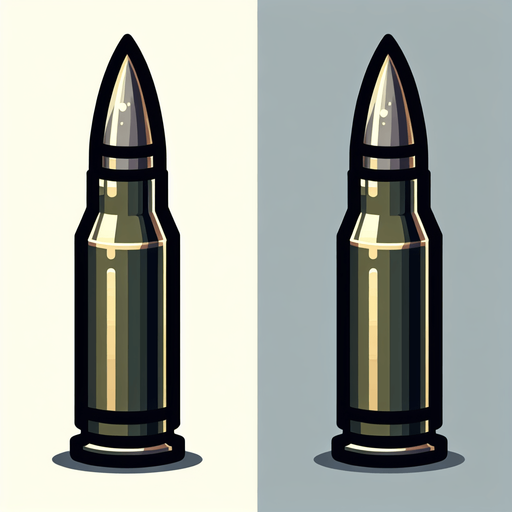 vertical tank bullet.
Single Game Texture.  In-Game asset.  2d.  Blank background.  High contrast.  No shadows