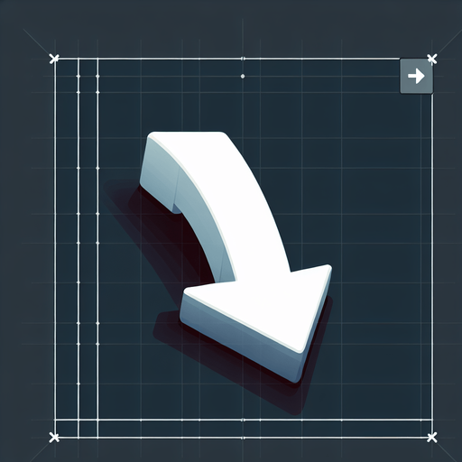 белая стрелочка вниз. Ровная.
Single Game Texture.  In-Game asset.  2d.  Blank background.  High contrast.  No shadows