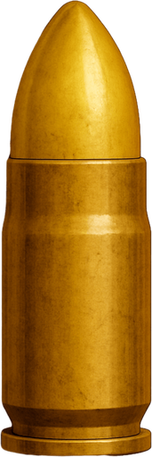 yellow bullet top view