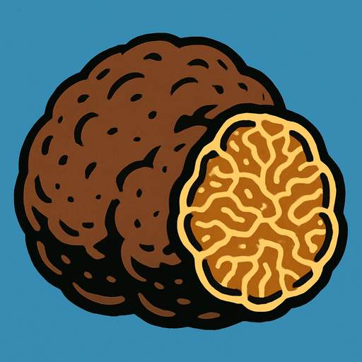 trufa.
In-Game asset.  2d.  High contrast.  No shadows