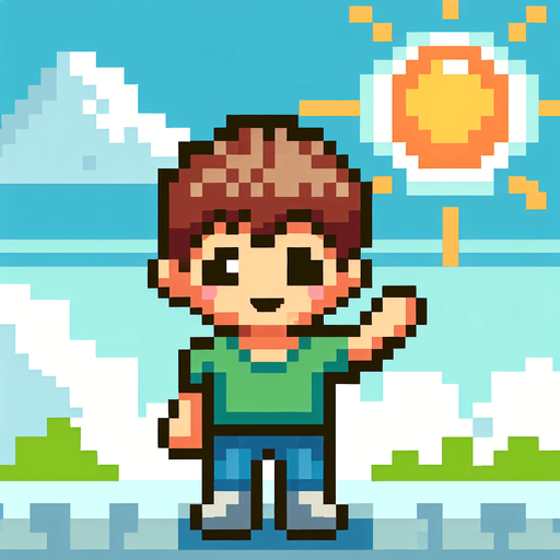 Pixel Art Boy