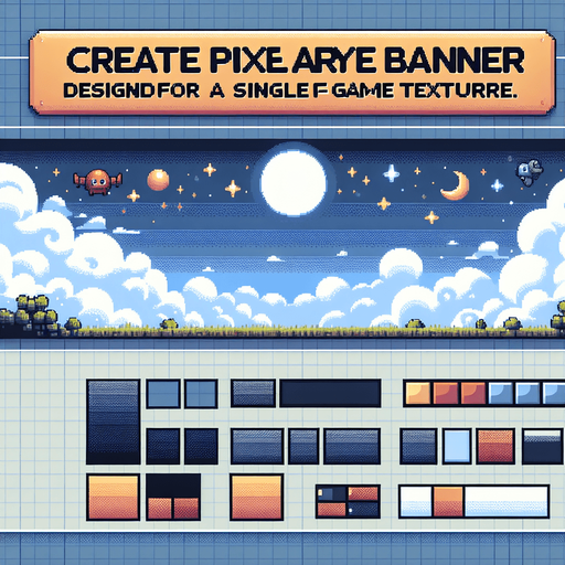 A banner to show a message, pixel art.
Single Game Texture. In-Game asset. 2d. Blank background. High contrast. No shadows.