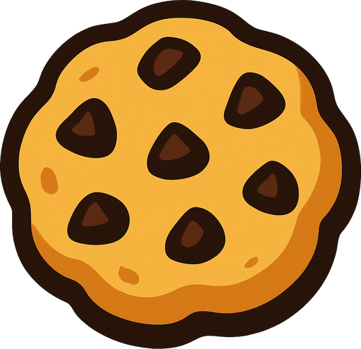 kurabiye.
In-Game asset.  2d.  High contrast.  No shadows