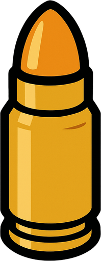 munition.
In-Game asset.  2d.  High contrast.  No shadows