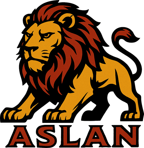 Aslan.
In-Game asset.  2d.  High contrast.  No shadows