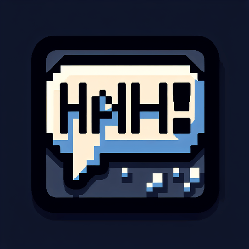 A speech bubble saying Haha!.
Single Game Texture.  In-Game asset.  2d.  Blank background.  High contrast.  No shadows