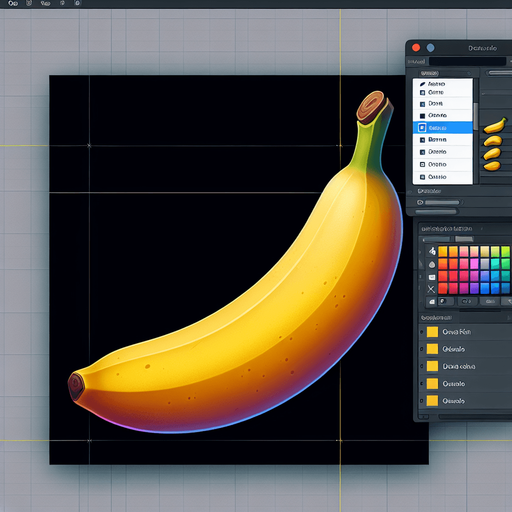 Make a banana.
Single Game Texture. In-Game asset. 2d. Blank background. High contrast. No shadows.