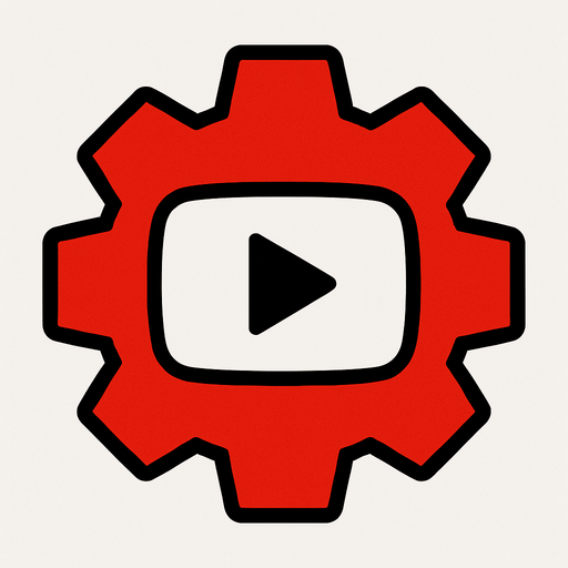 youtube studio logo with no text only logo.
In-Game asset.  2d.  High contrast.  No shadows