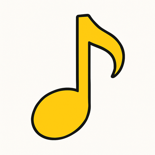 2d yellow renkte golgesiz bir nota olustur.
In-Game asset.  2d.  High contrast.  No shadows