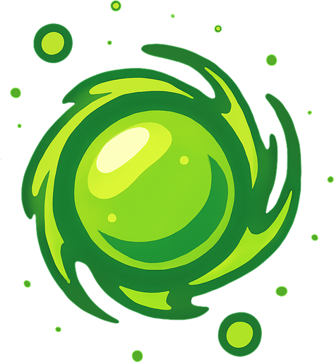 floatingParticle.
In-Game asset.  2d.  High contrast.  No shadows