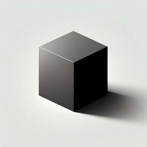 Cube.
Single Game Texture.  In-Game asset.  2d.  Blank background.  High contrast.  No shadows