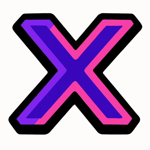 Cool X.
In-Game asset.  2d.  High contrast.  No shadows