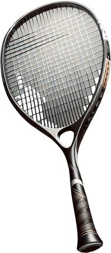 squash racket.
