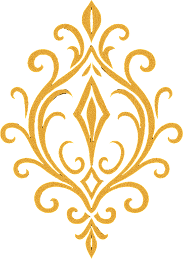 Golden ornoment LOTR style.
In-Game asset.  2d.  High contrast.  No shadows