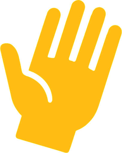 Do flat aiHand ..
In-Game asset.  2d.  High contrast.  No shadows