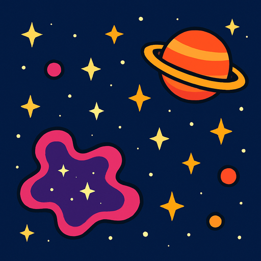 Nebula uzay arkaplan nebula oranı 3/10 olsun.
In-Game asset.  2d.  High contrast.  No shadows