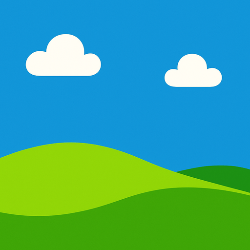 background for a hyper casual game
like the windows background.
In-Game asset.  2d.  High contrast.  No shadows