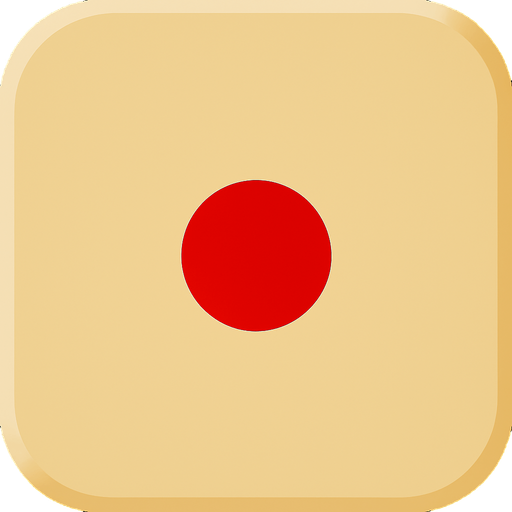 Zar 4 değil, zar 1 olsun. İçi siyah değil kırmızı olsun.