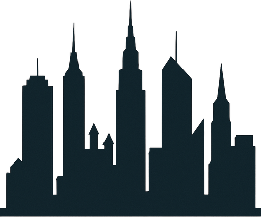 Building silhouettes.
In-Game asset
