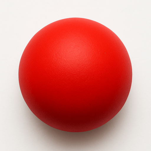 tek renk top, üstten görünüm, Gerçekçi, yazısız..
In-Game asset.  High contrast.  No shadows