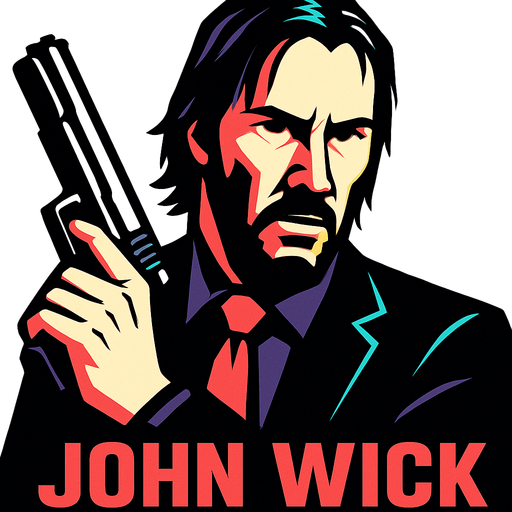 do john wick.
In-Game asset.  2d.  High contrast.  No shadows