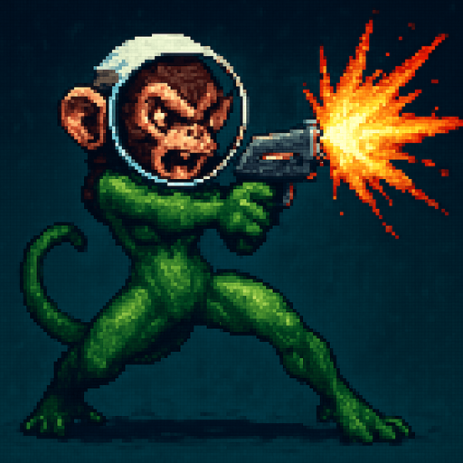attacking with gun