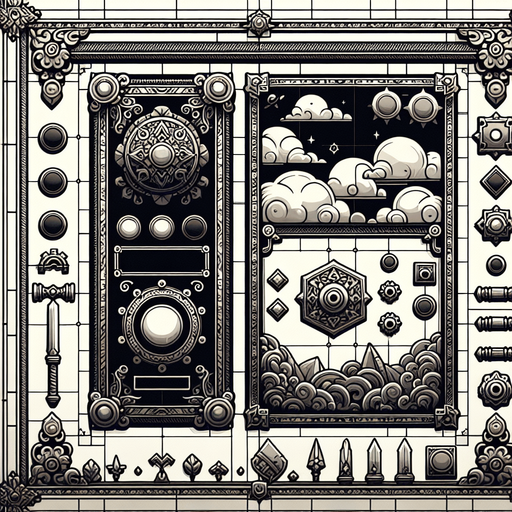 manual.
Single Game Texture.  In-Game asset.  2d.  Blank background.  High contrast.  No shadows