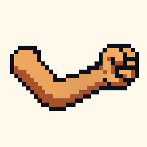 düz kol . pixel
In-Game asset.  2d.  High contrast.  No shadows