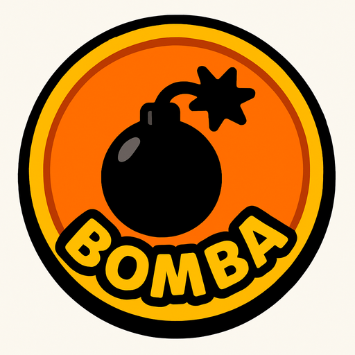 bomba token.
In-Game asset.  2d.  High contrast.  No shadows