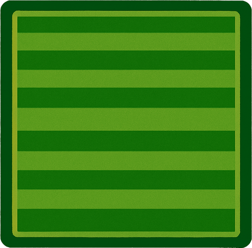 football field without lines.
In-Game asset.  2d.  High contrast.  No shadows