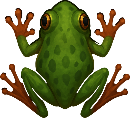 frog top view.
In-Game asset