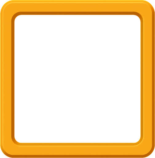 Simple yet pleasing rectangle that can be used for a UI.
In-Game asset.  2d.  High contrast.  No shadows