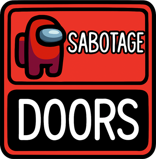 among us sabotageDoorsButton.
In-Game asset.  2d.  High contrast.  No shadows